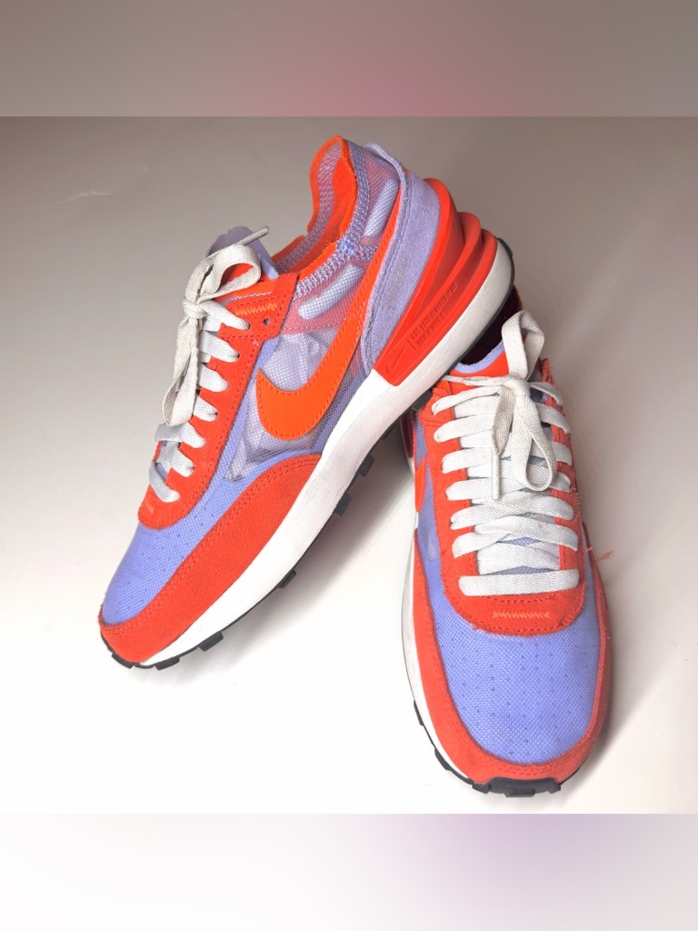 Nike Women’s Waffle One 'Active Fuchsia' DC2533-800 Casual Shoes Size- 7.5 - Picture 4 of 9